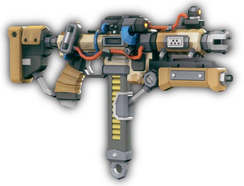 This is an image of the Lok-1 Smart Rifle, a weapon for the Scout.